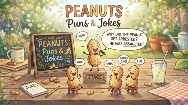 peanuts puns and jokes