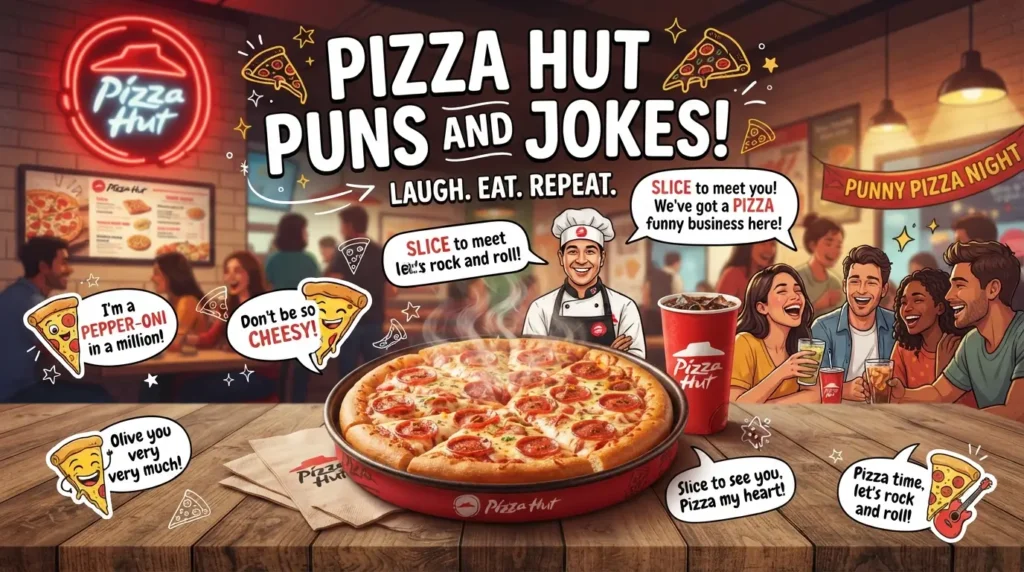 pizza hut puns and jokes