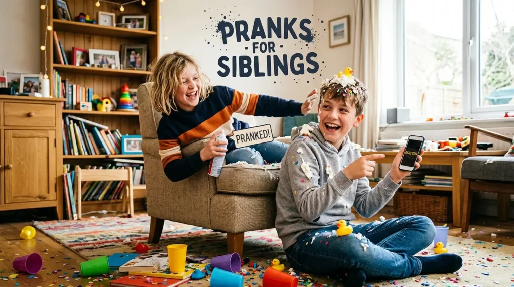 pranks for siblings
