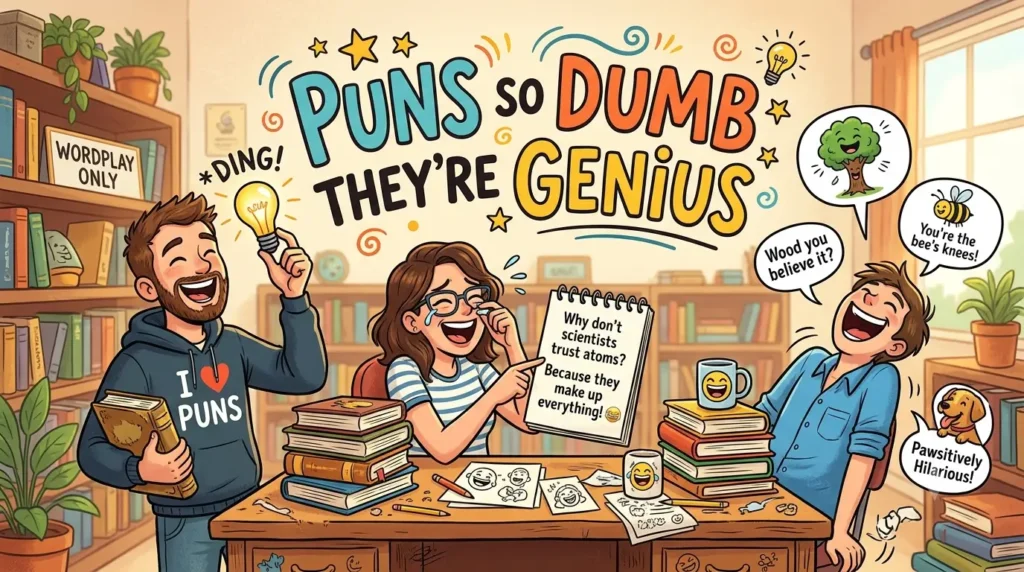 puns so dumb they’re genius