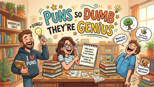 puns so dumb they’re genius