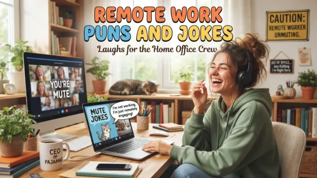 remote work puns and jokes