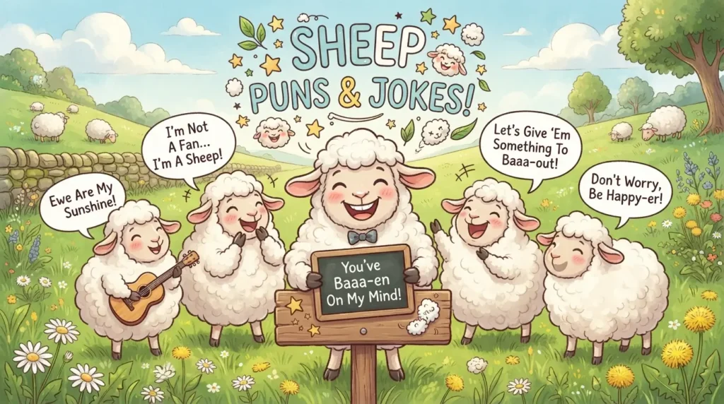 sheep puns and jokes