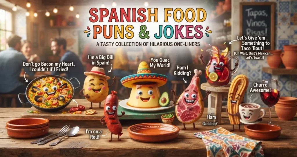 spanish food puns and jokes