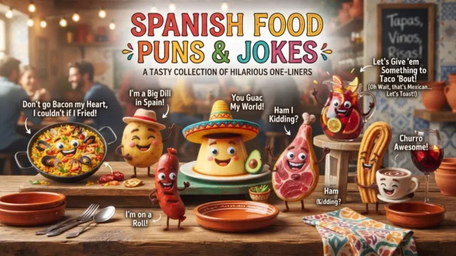 spanish food puns and jokes