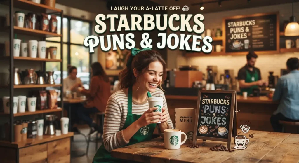 starbucks puns and jokes