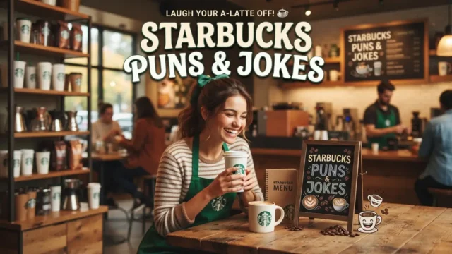 starbucks puns and jokes