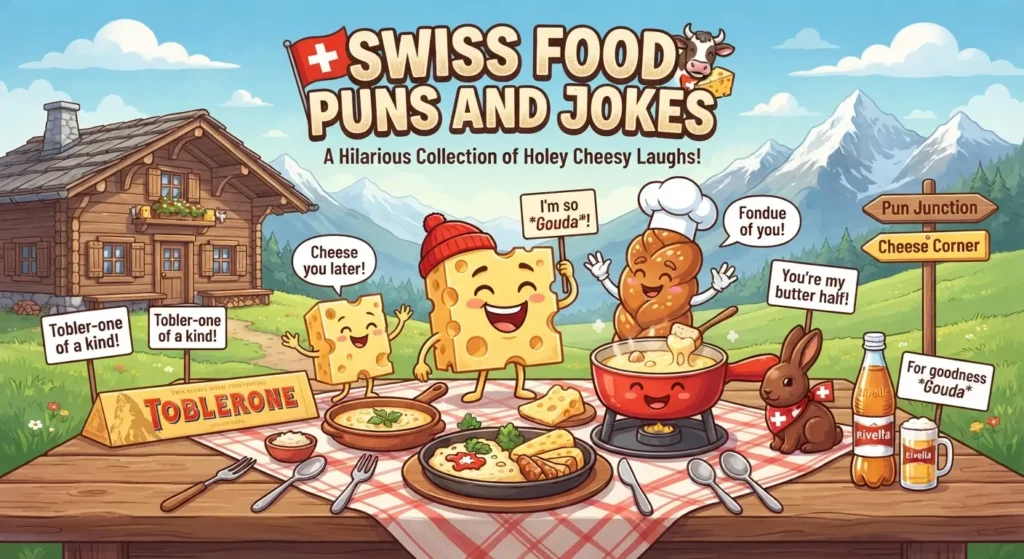 swiss food puns and jokes
