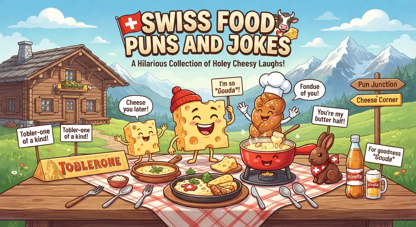swiss food puns and jokes
