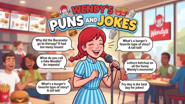 wendys puns and jokes