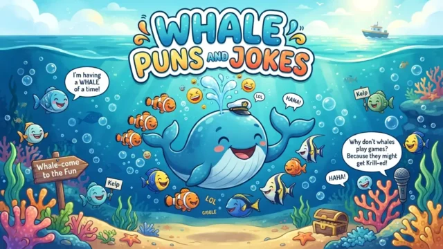 whale puns and jokes