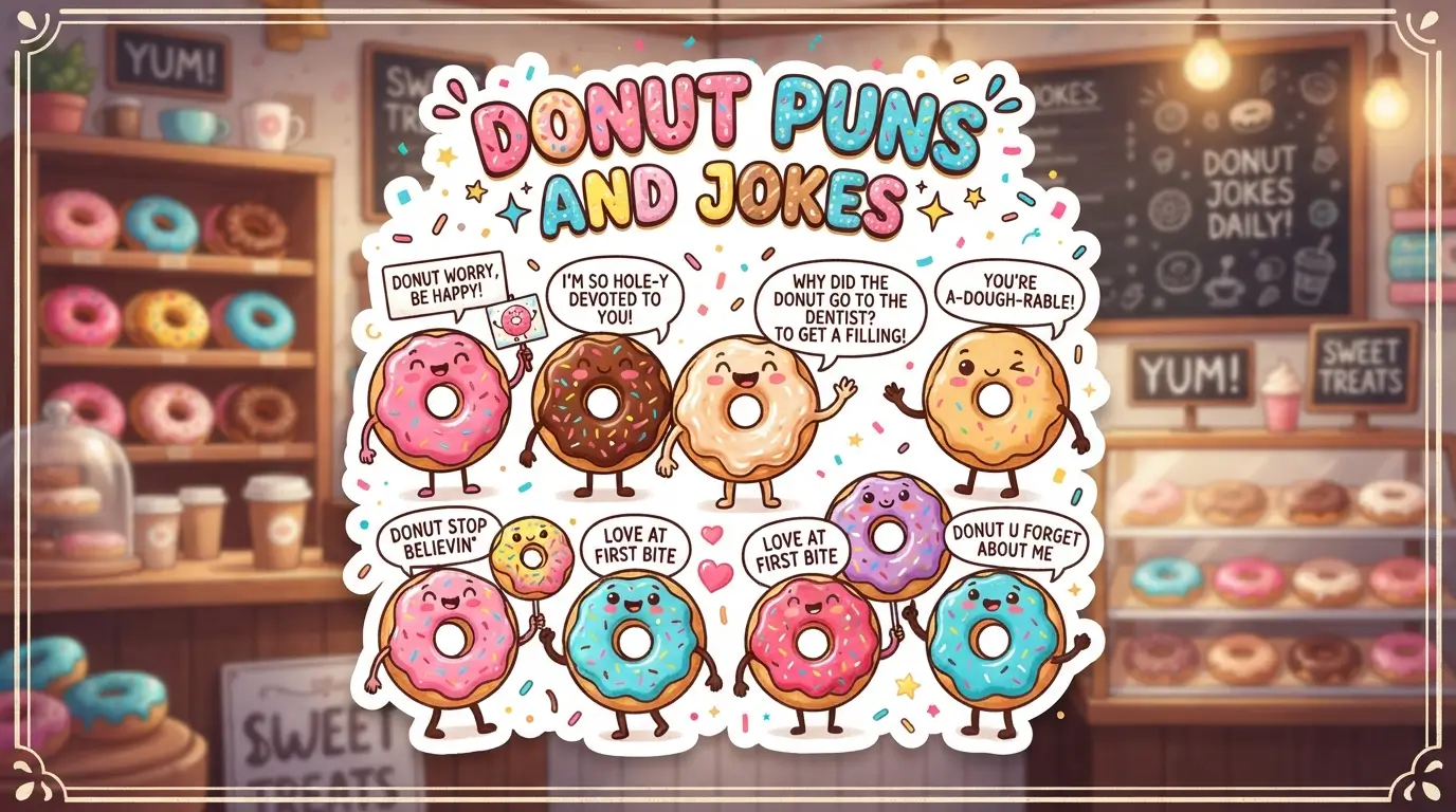donut puns and jokes