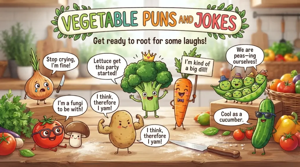 vegetable puns and jokes