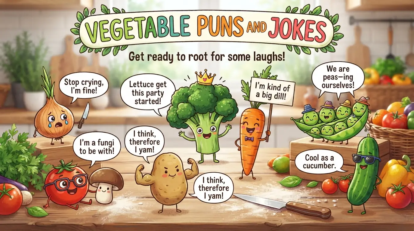 vegetable puns and jokes