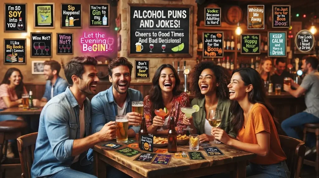 alcohol puns and jokes