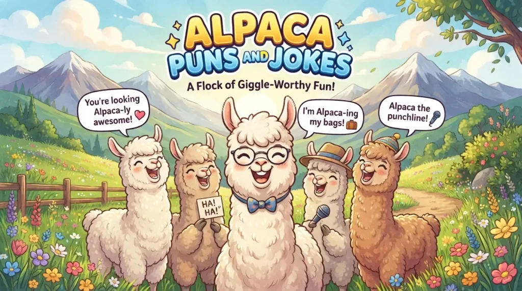 alpaca puns and jokes