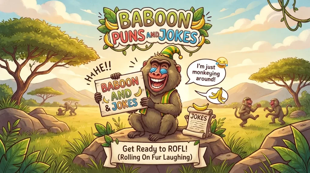 baboon puns and jokes