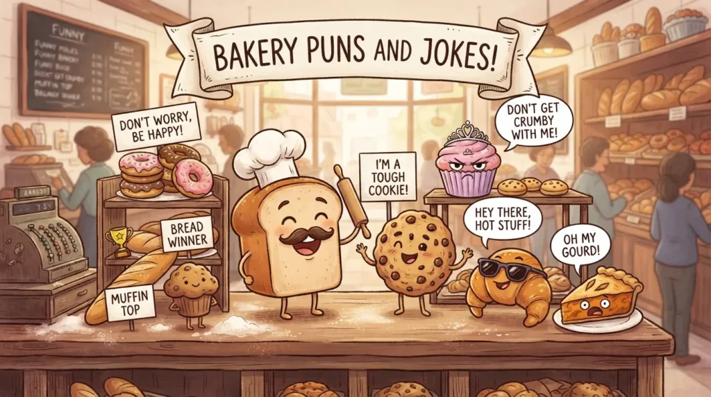bakery puns and jokes