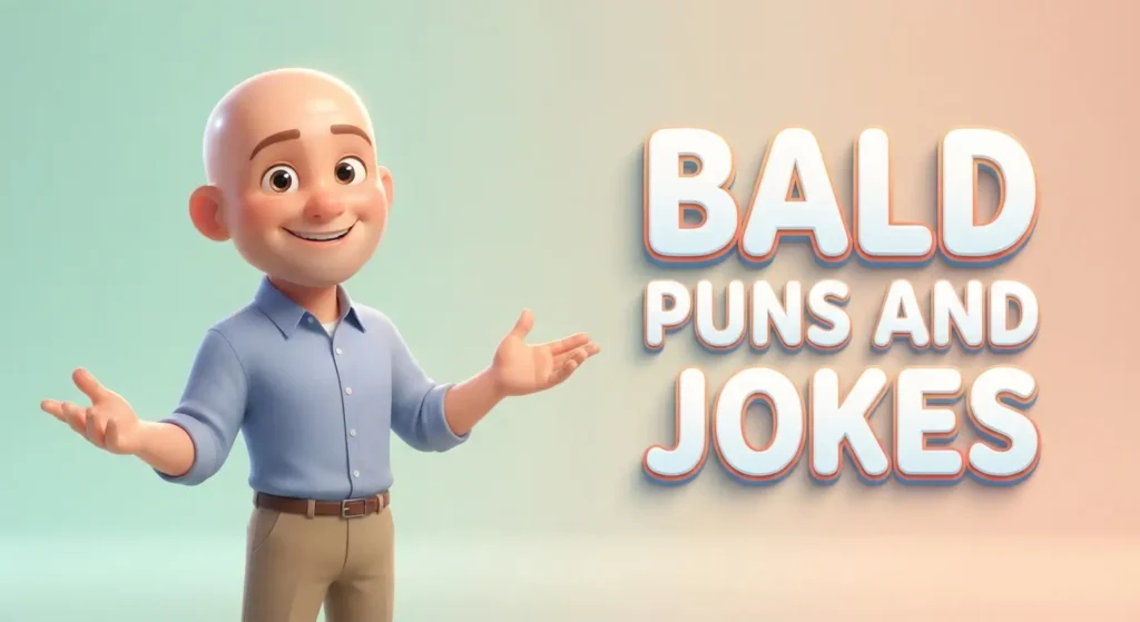 bald puns and jokes