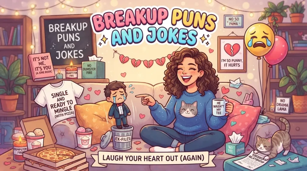 breakup puns and jokes