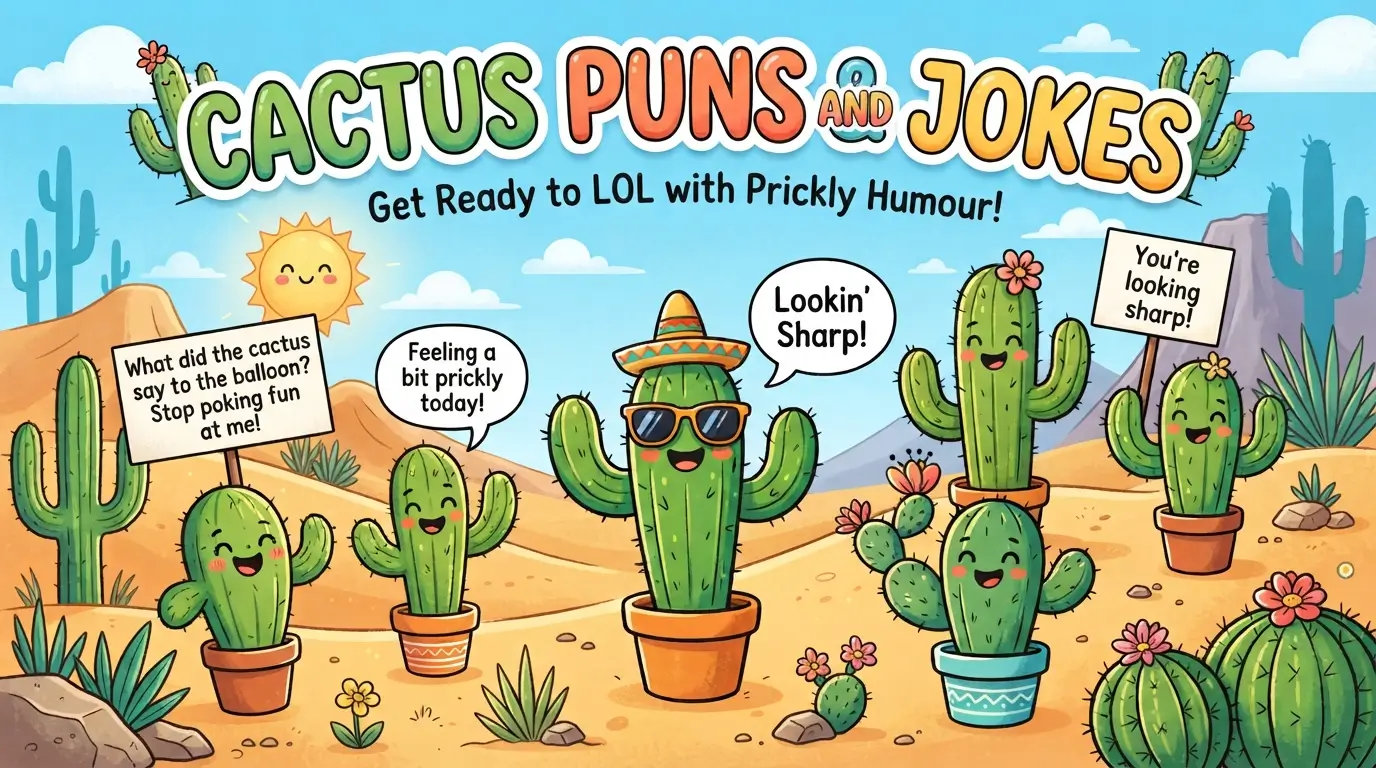 cactus puns and jokes