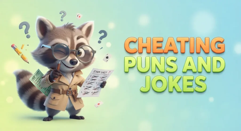 cheating puns and jokes