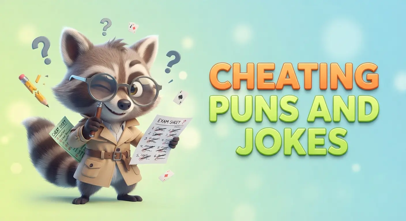 cheating puns and jokes