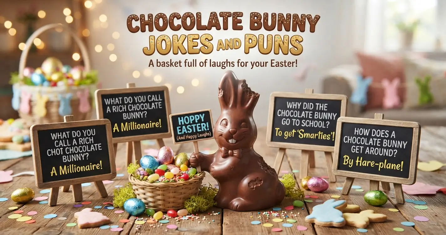 chocolate bunny jokes and puns