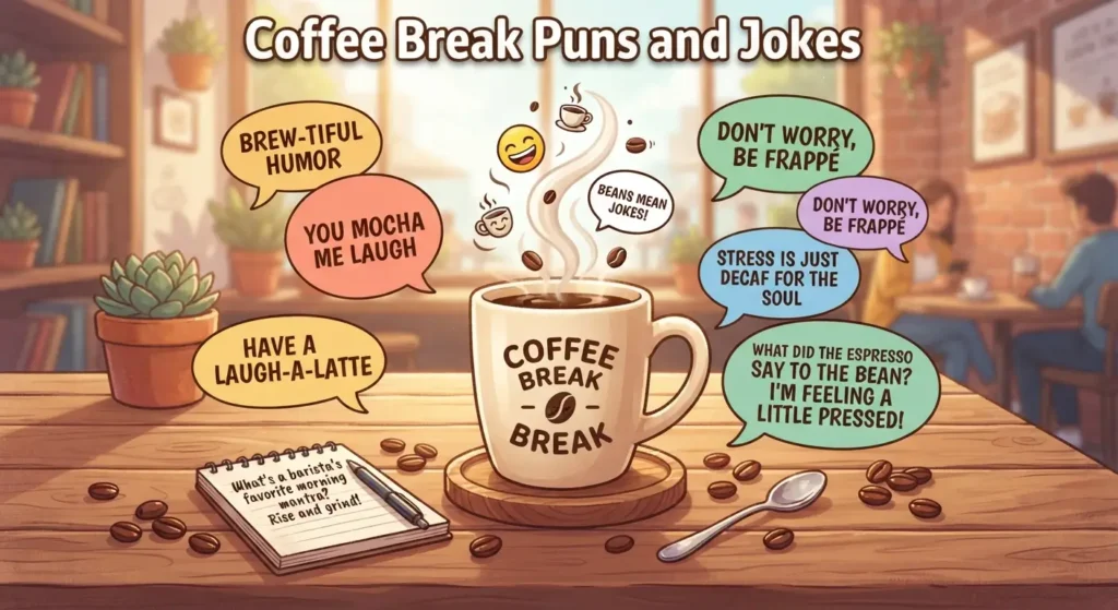 coffee break puns and jokes