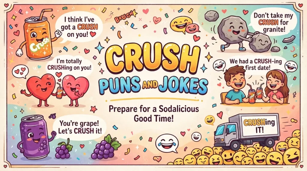 crush puns and jokes