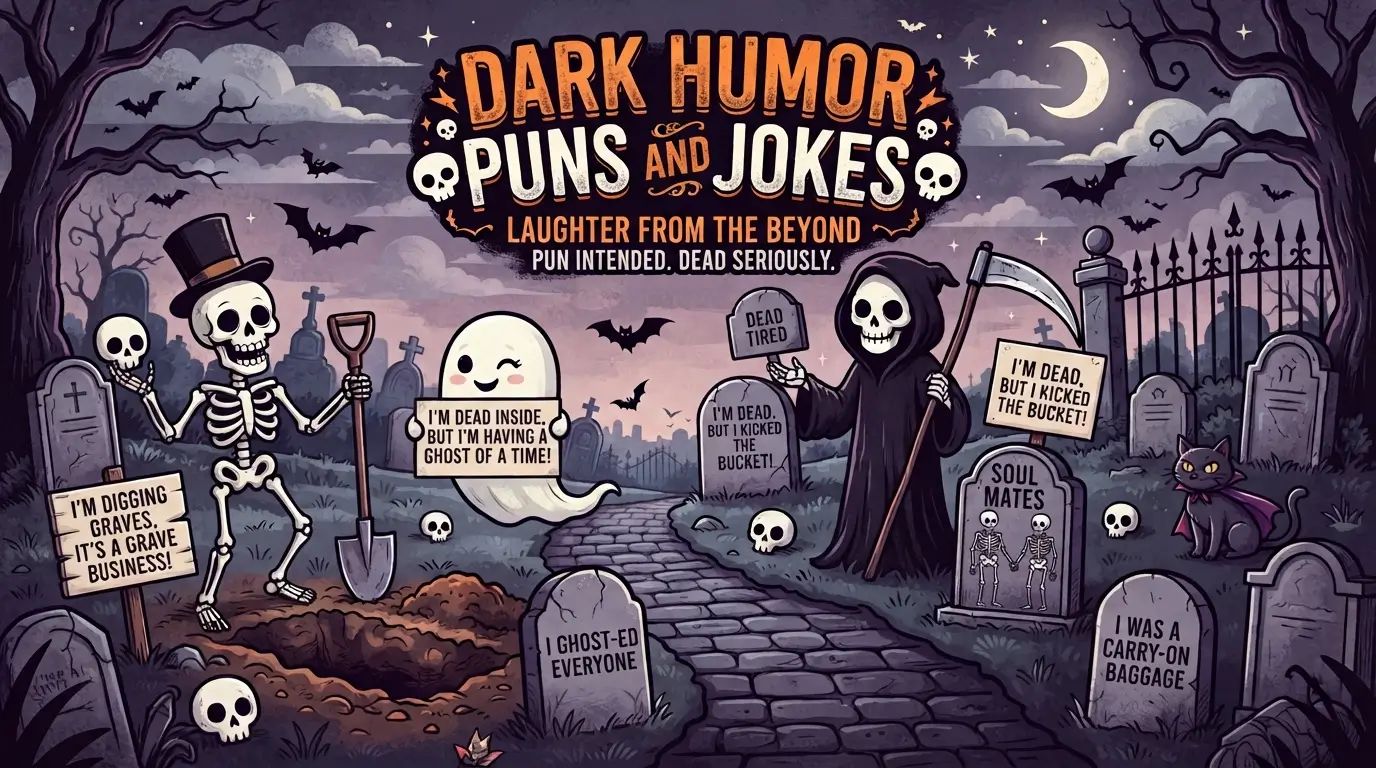 dark humor puns and jokes