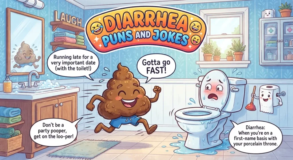 diarrhea puns and jokes