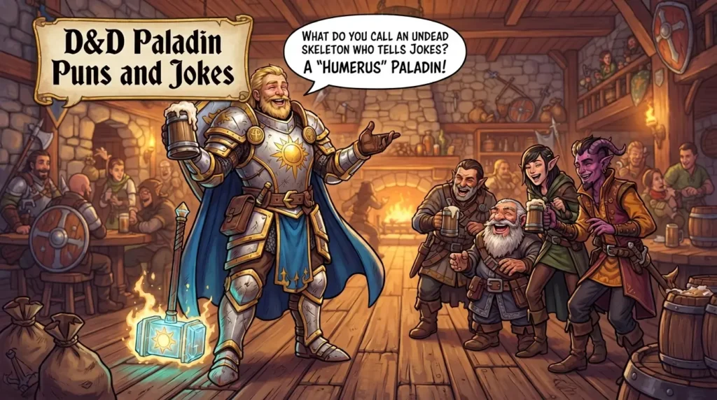 dnd paladin puns and jokes
