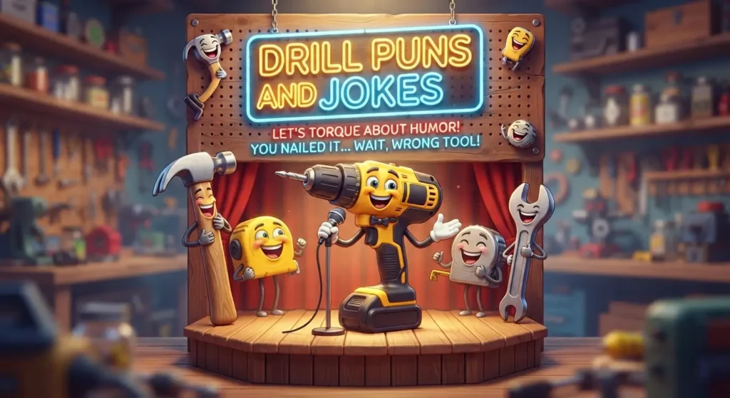 drill puns and jokes