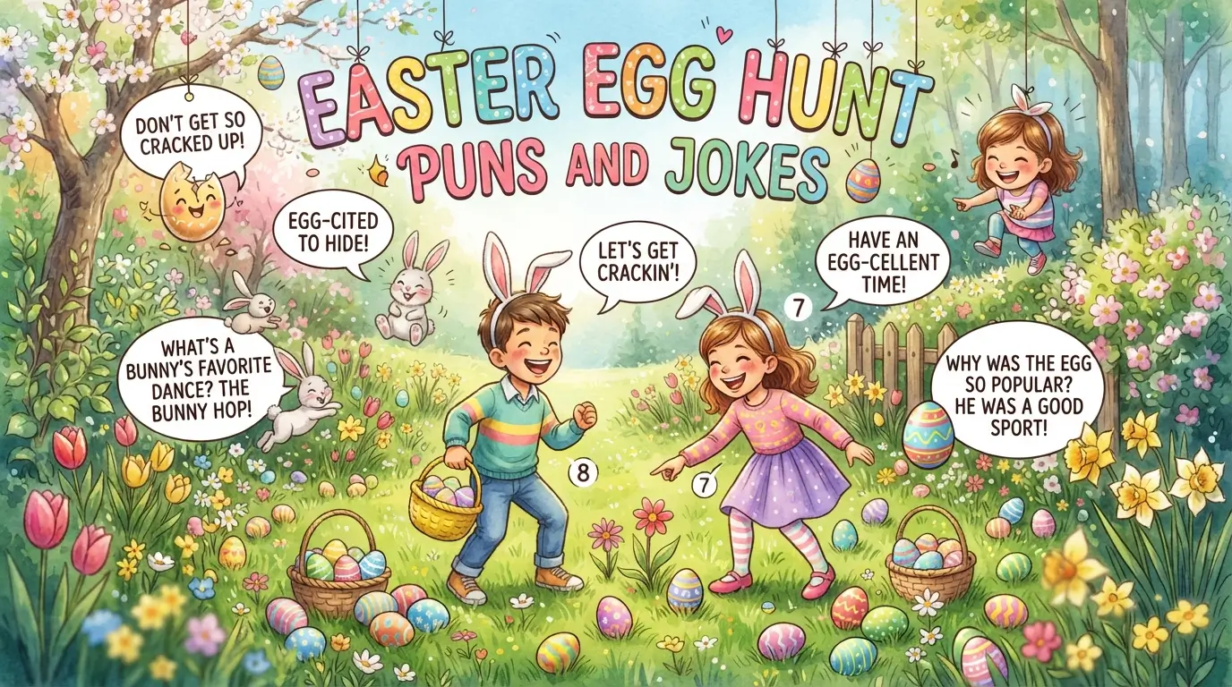 easter egg hunt puns and jokes