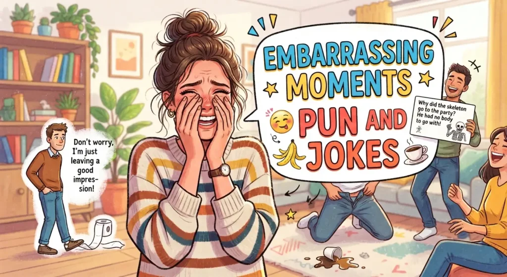 embarrassing moments puns and jokes