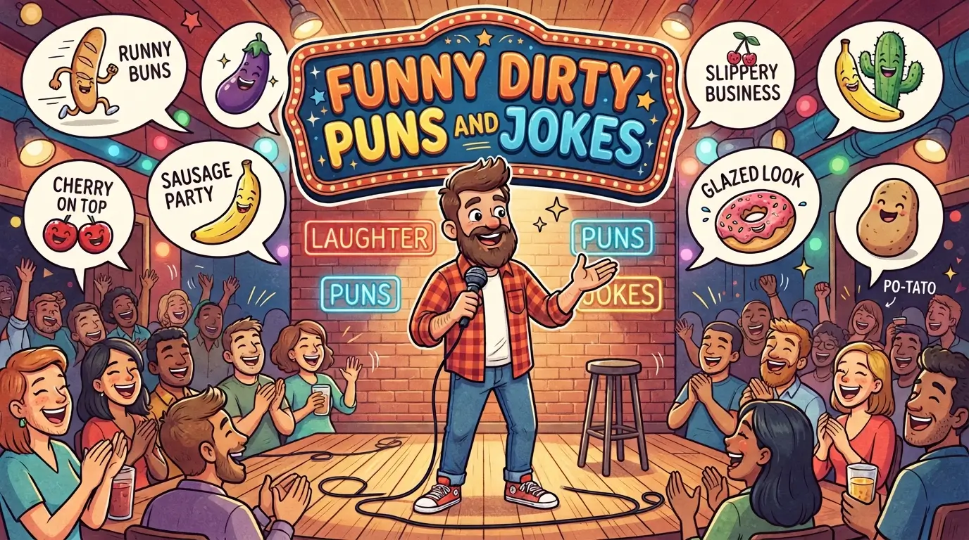 funny dirty puns and jokes