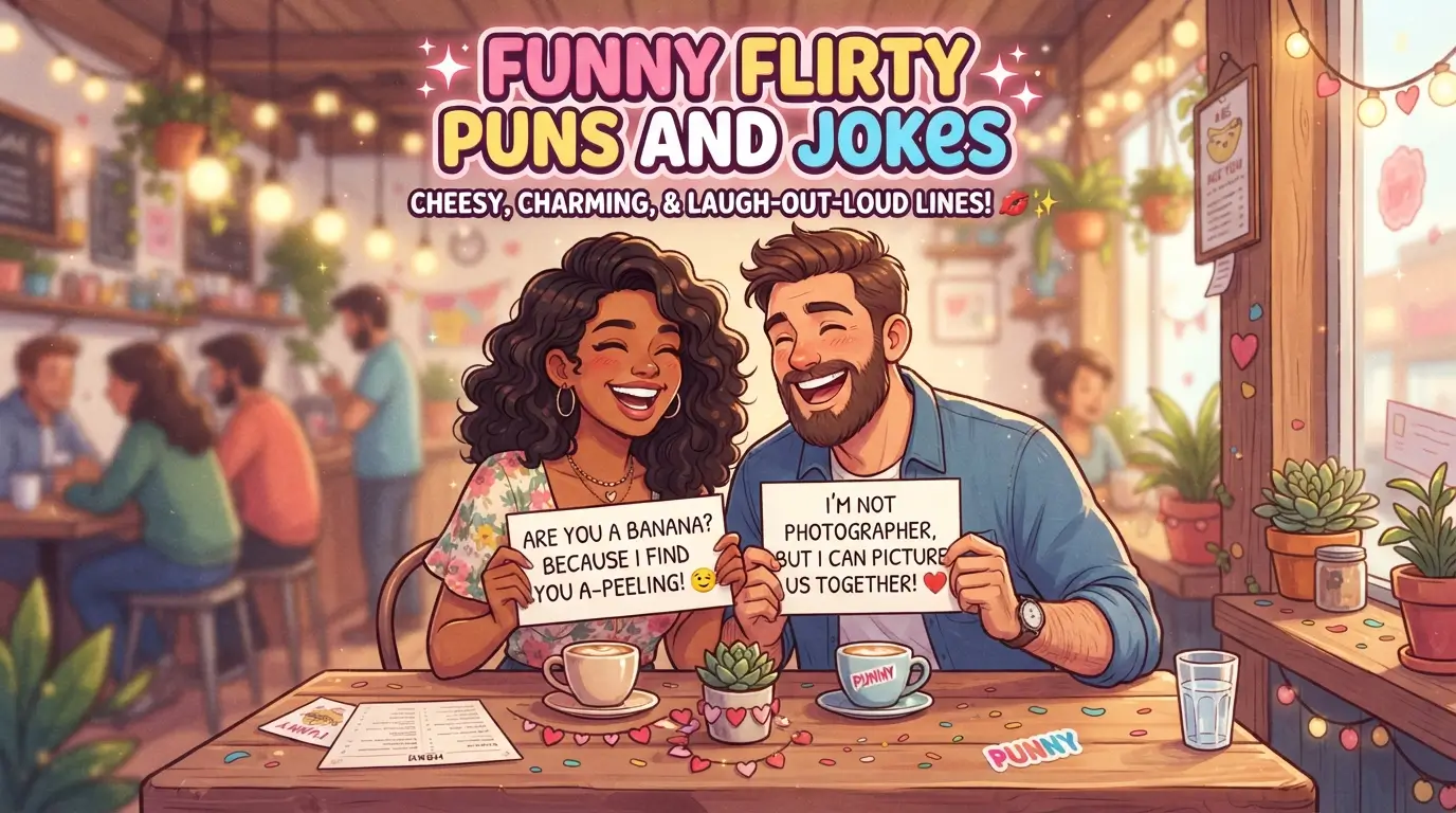 funny flirty puns and jokes