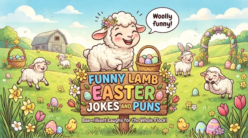 funny lamb easter jokes and puns
