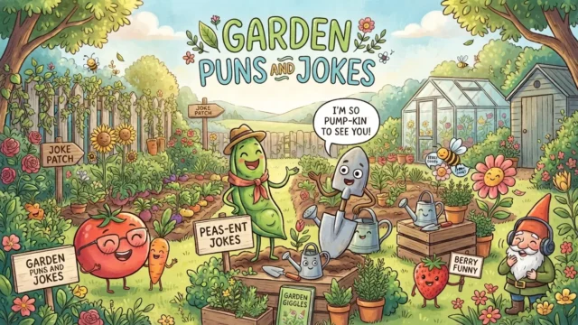 garden puns and jokes