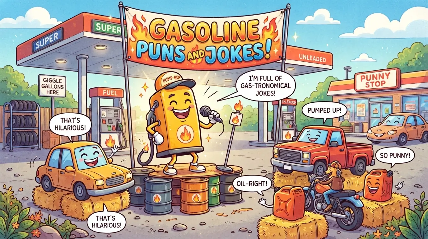 gasoline puns and jokes