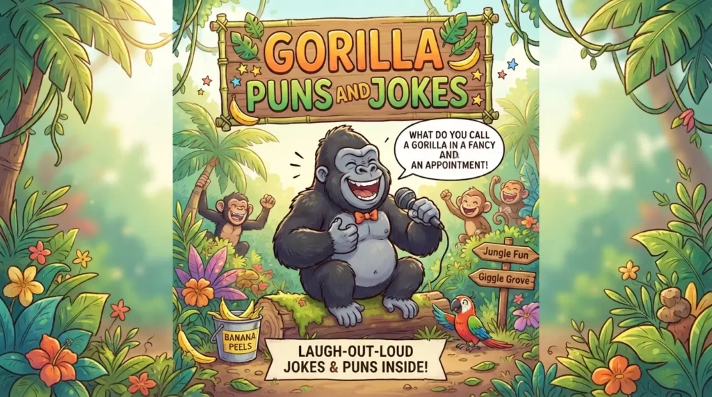 gorilla puns and jokes