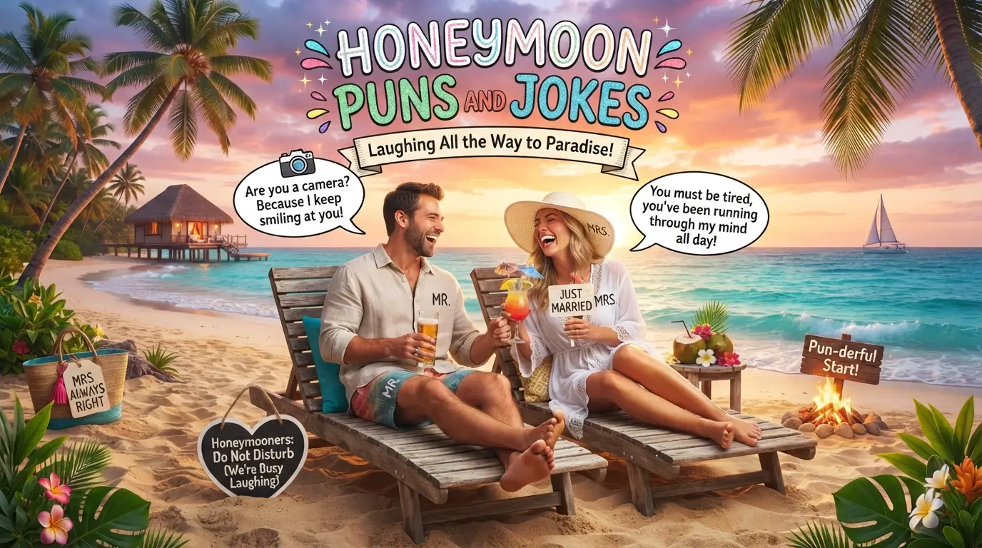 honeymoon puns and jokes