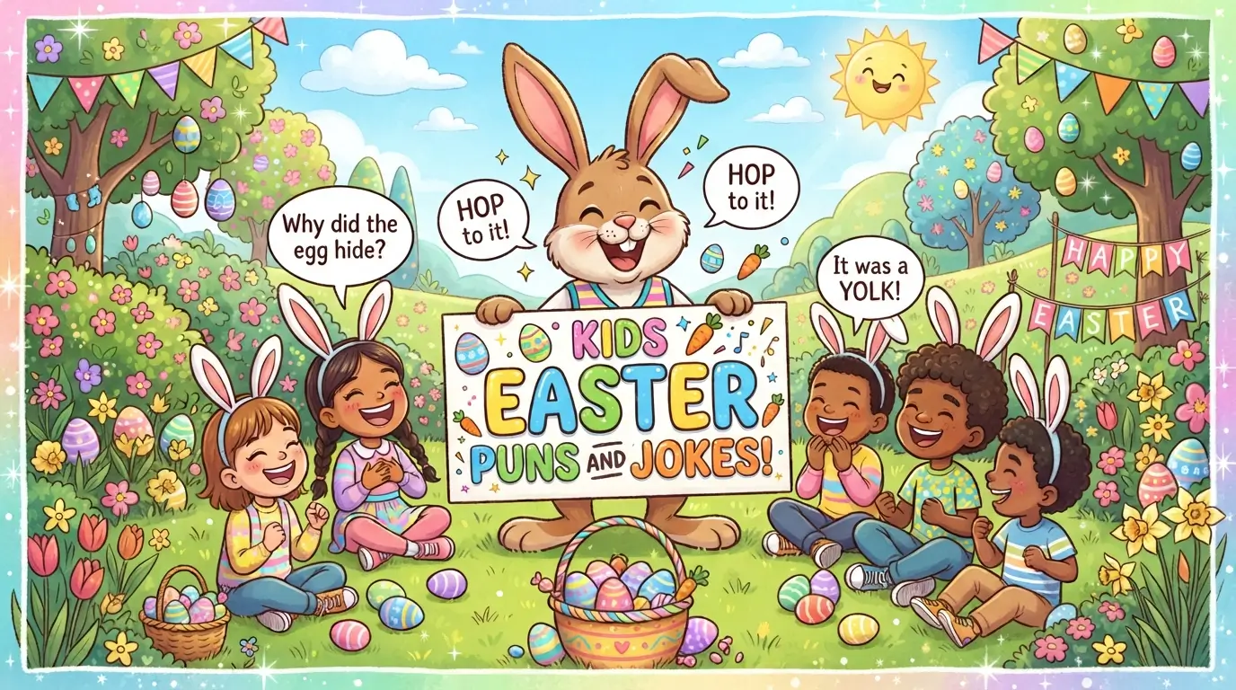 kids easter puns and jokes