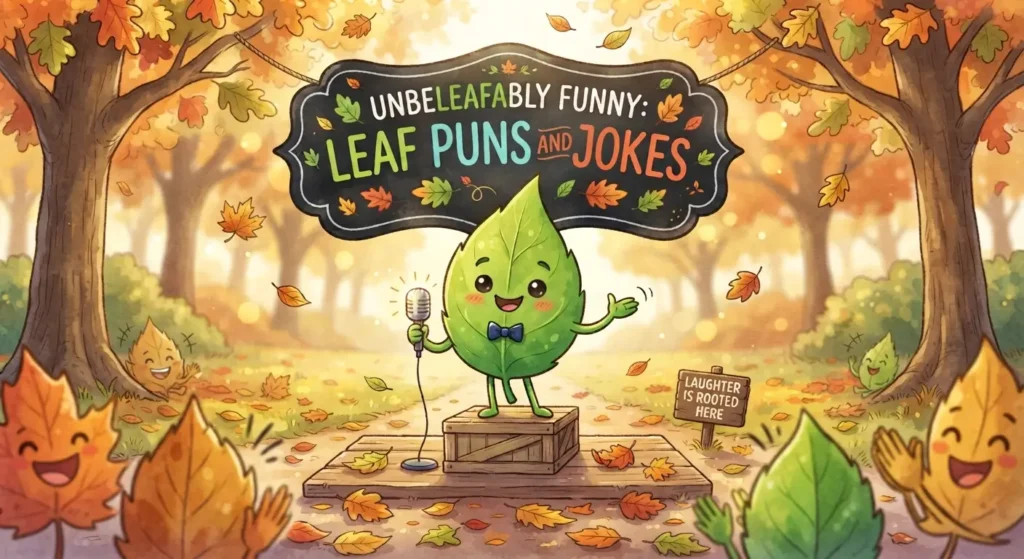 leaf puns and jokes