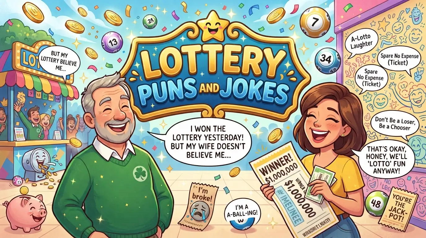lottery puns and jokes
