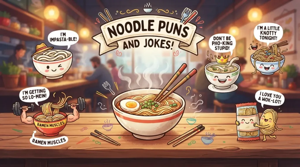 noodle puns and jokes