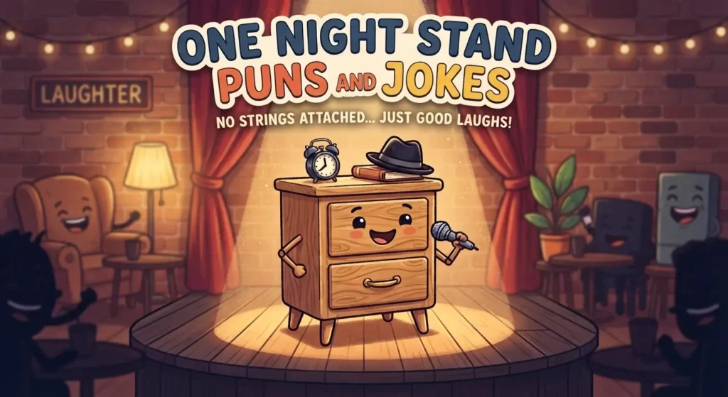 one night stand puns and jokes