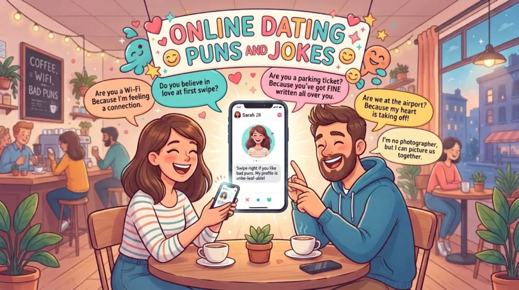online dating puns and jokes