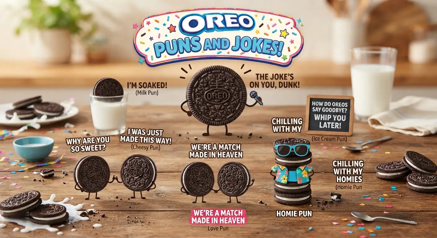 oreo puns and jokes